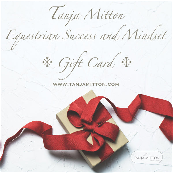 Tanja Mitton Coaching Equestrian Gift Card