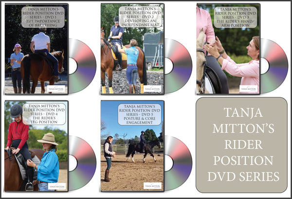 Tanja Mitton Downloadable Rider Position and Mindset COMPLETE DVD SERIES (Flash Drive Available)