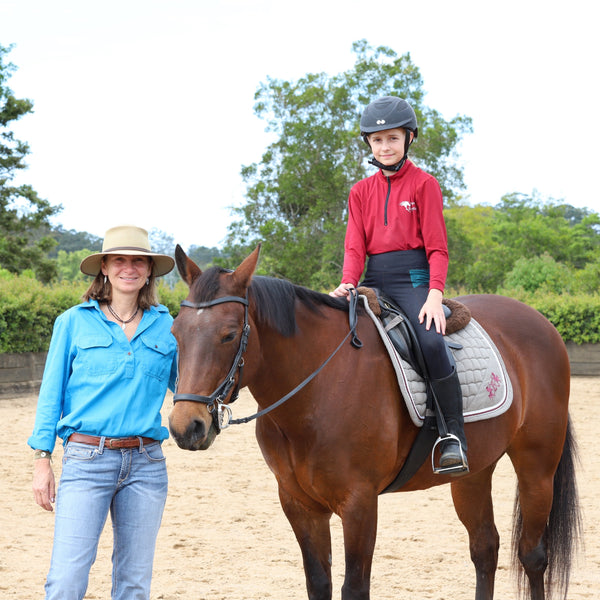 Riding Lessons via Videolink with Tanja Mitton